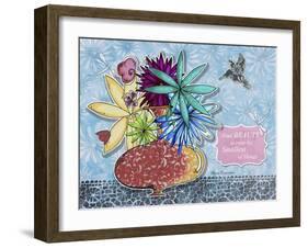 Flower Pot 4-Megan Aroon Duncanson-Framed Giclee Print