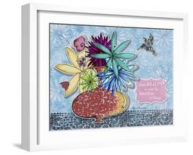 Flower Pot 4-Megan Aroon Duncanson-Framed Giclee Print