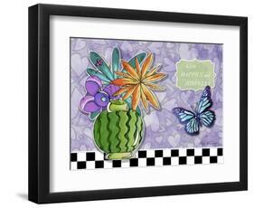 Flower Pot 9-Megan Aroon Duncanson-Framed Premium Giclee Print