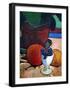 Flower Pot and Fruit-Paula Modersohn-Becker-Framed Art Print