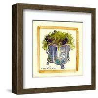 Flower Pot II-Alie Kruse-Kolk-Framed Art Print