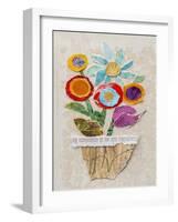 Flower Pot II-Elizabeth St. Hilaire-Framed Art Print