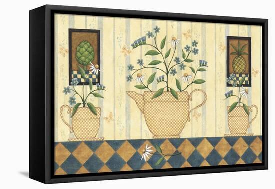 Flower Pot-Robin Betterley-Framed Stretched Canvas