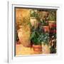 Flower Pots Left-Art Fronckowiak-Framed Art Print