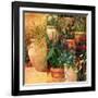 Flower Pots Left-Art Fronckowiak-Framed Art Print