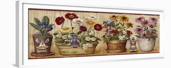Flower Pots-Lisa Audit-Framed Giclee Print