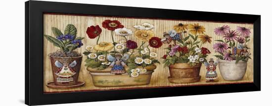 Flower Pots-Lisa Audit-Framed Giclee Print