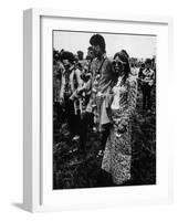 Flower Power 1967-null-Framed Photographic Print