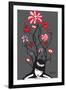 Flower Power-Emily the Strange-Framed Premium Giclee Print