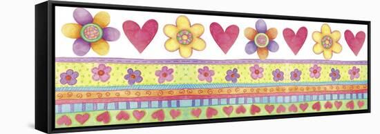 Flower Power-Maria Trad-Framed Stretched Canvas