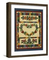 Flower Quilt 1-Debbie McMaster-Framed Giclee Print