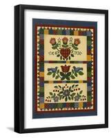 Flower Quilt 2-Debbie McMaster-Framed Giclee Print