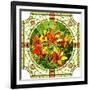 Flower Red Lilies-Vertyr-Framed Art Print