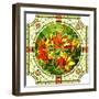 Flower Red Lilies-Vertyr-Framed Art Print