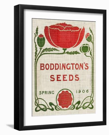 Flower Seed Packs III-Vision Studio-Framed Art Print