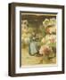 Flower Seller in Front of the Madeleine Church-Victor Gabriel Gilbert-Framed Giclee Print