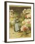 Flower Seller in Front of the Madeleine Church-Victor Gabriel Gilbert-Framed Giclee Print