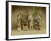 Flower Seller in Japan-null-Framed Photographic Print