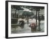 Flower Seller near the Louvre, Paris-Victor Gilbert-Framed Giclee Print