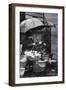 Flower Seller, Piccadilly Circus, London, 1926-1927-null-Framed Giclee Print