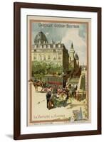 Flower Seller's Wagon-null-Framed Giclee Print