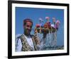 Flower Seller, Tunisia-null-Framed Art Print