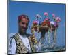 Flower Seller, Tunisia-null-Mounted Art Print