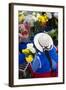 Flower Sellers, Cueneca, Ecuador-Peter Adams-Framed Photographic Print