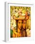 Flower Sellers, (Oil on Canvas)-Alfredo Ramos Martinez-Framed Giclee Print