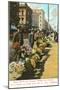 Flower Sellers, San Francisco, California-null-Mounted Art Print