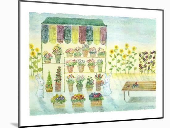 Flower Shop, Always on Your Side-Miyuki Hasekura-Mounted Giclee Print