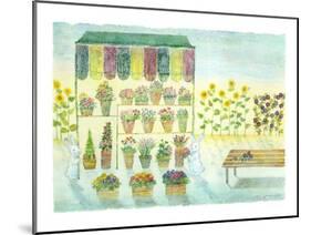 Flower Shop, Always on Your Side-Miyuki Hasekura-Mounted Giclee Print