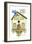 Flower Shop Birdhouse-Debbie McMaster-Framed Giclee Print