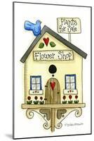 Flower Shop Birdhouse-Debbie McMaster-Mounted Giclee Print