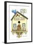 Flower Shop Birdhouse-Debbie McMaster-Framed Giclee Print