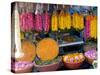 Flower Shop, Chalai, Trivandrum, Kerala, India, Asia-null-Stretched Canvas