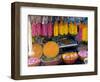 Flower Shop, Chalai, Trivandrum, Kerala, India, Asia-null-Framed Photographic Print