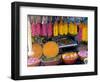 Flower Shop, Chalai, Trivandrum, Kerala, India, Asia-null-Framed Photographic Print