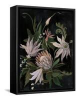 Flower Show I Crop Neutral-Julia Purinton-Framed Stretched Canvas