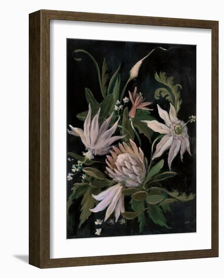 Flower Show I Crop Neutral-Julia Purinton-Framed Art Print