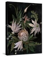 Flower Show I Crop Neutral-Julia Purinton-Stretched Canvas