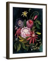 Flower Show II-Julia Purinton-Framed Art Print