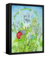 Flower Spirits, 1991-Wayne Anderson-Framed Stretched Canvas