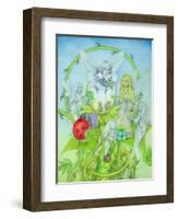 Flower Spirits, 1991-Wayne Anderson-Framed Giclee Print