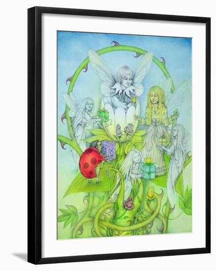 Flower Spirits, 1991-Wayne Anderson-Framed Giclee Print