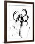 Flower Squiggle II-Erin Ashley-Framed Art Print