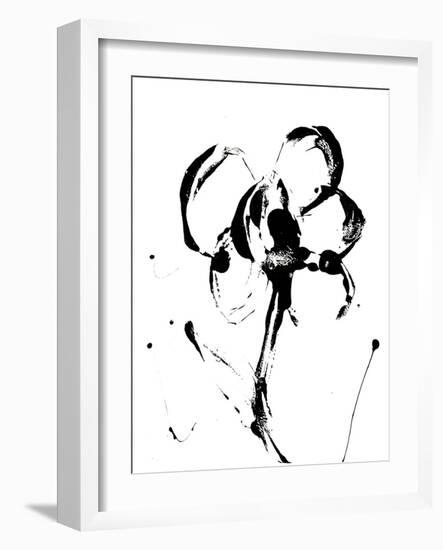 Flower Squiggle II-Erin Ashley-Framed Art Print
