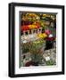 Flower Stall, Bloemenmarkt, Amsterdam, Holland, Europe-Frank Fell-Framed Photographic Print