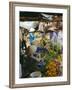 Flower Stall in Southern Delta Village of Mytho, Vietnam, Indochina, Southeast Asia-Doug Traverso-Framed Photographic Print