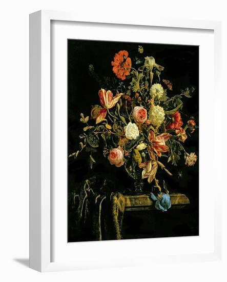 Flower Still Life, 1706-Jan van Huysum-Framed Giclee Print